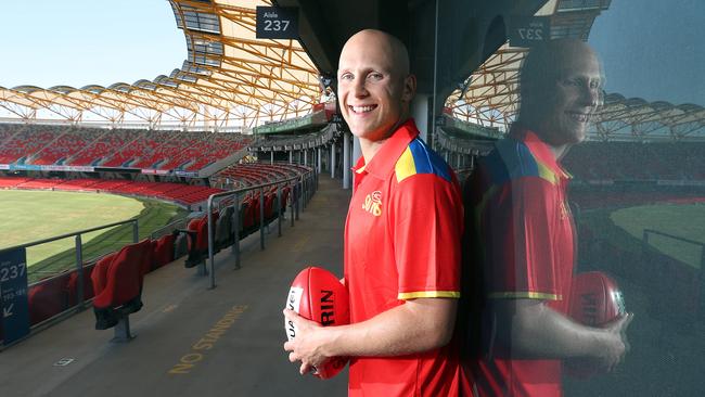 Gary Ablett is back training with the Gold Coast Suns.