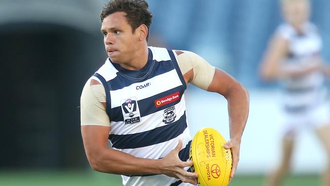 Steven Motlop could help ease the pressure on “Dangerwood”. Picture: Glenn Ferguson