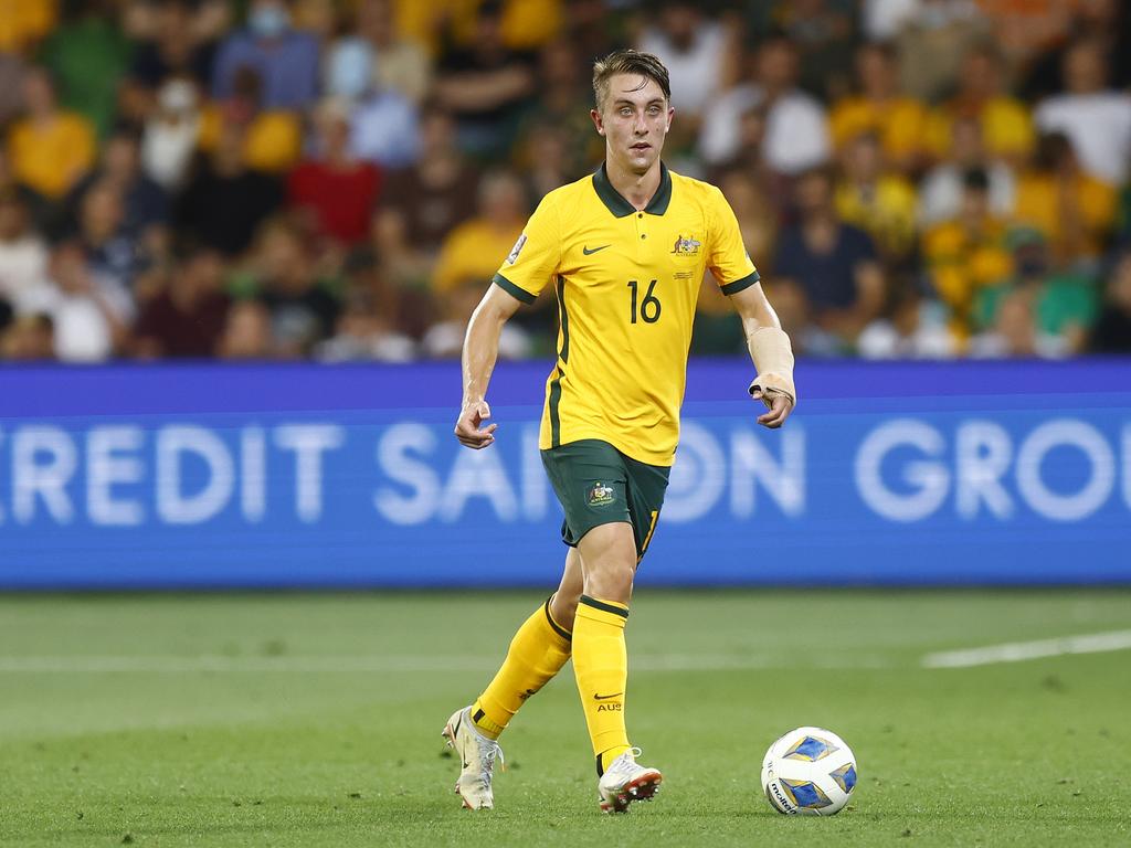 Joel King has been recalled to the Socceroos squad. Picture: Mike Owen/Getty Images