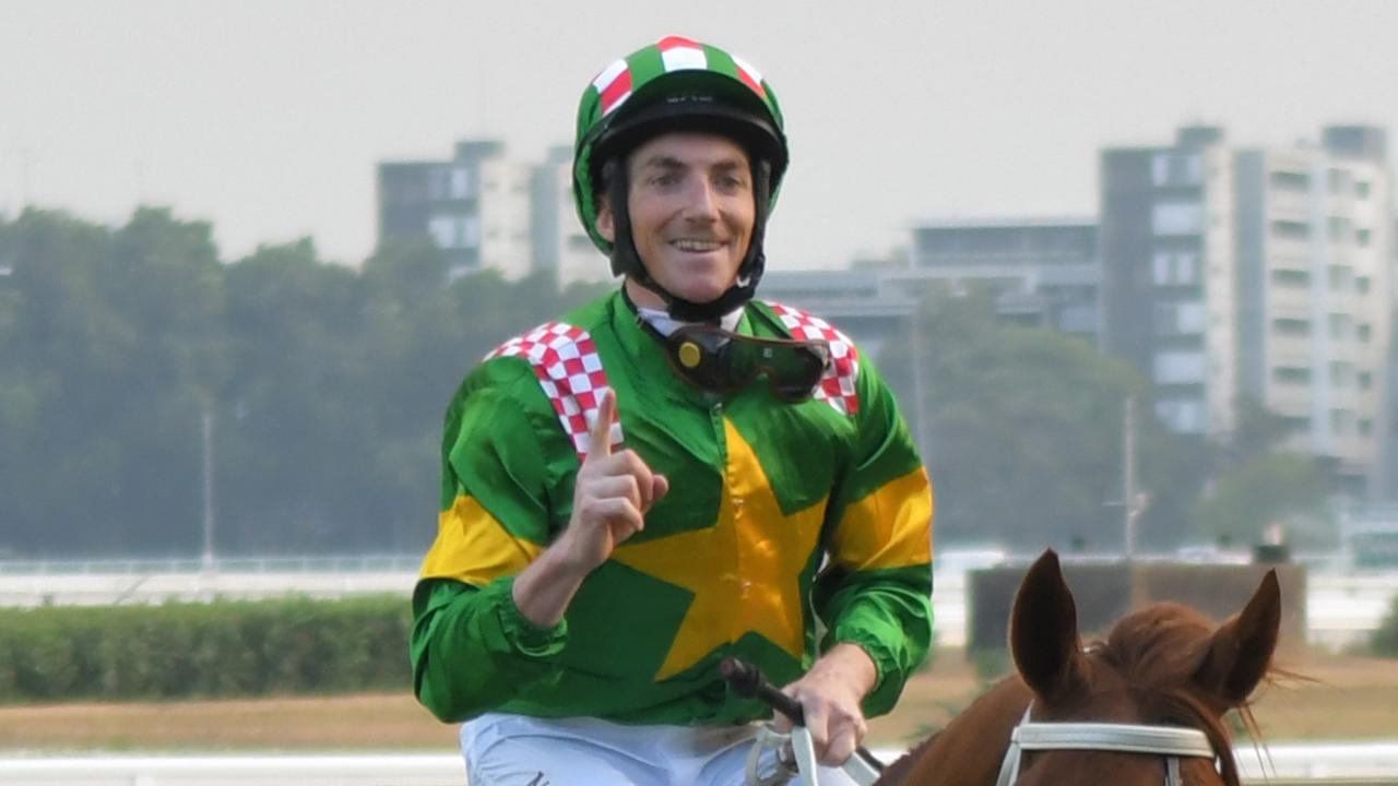 Jockey Billy Owen rides Spitfire for trainer Matthew Dale. Picture: AAP Image