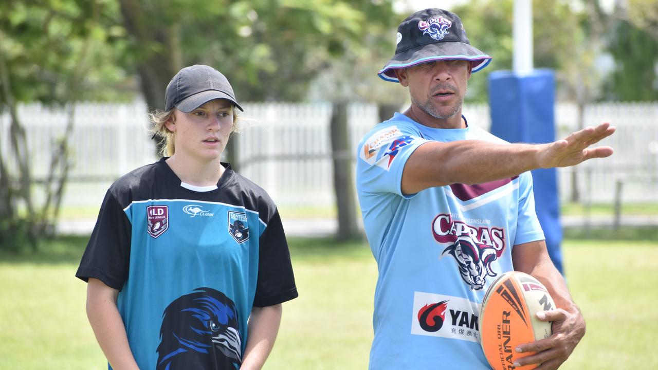 CQ Capras women's trial day at Rockhampton's Kettle Park, November 20, 2021.