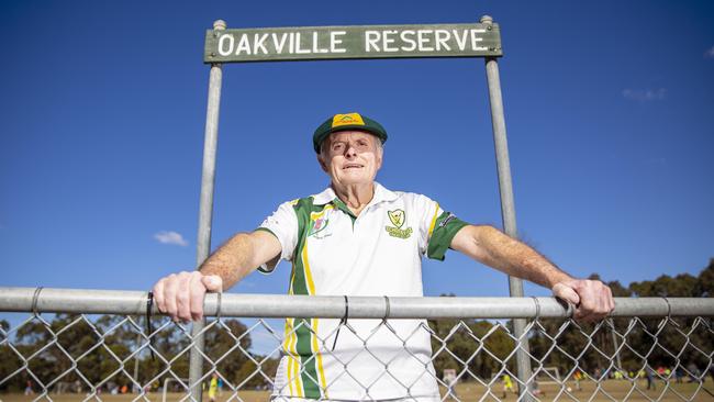 Vinnie has also been the curator of the turf wicket at Oakville Reserve for more than 25 years.