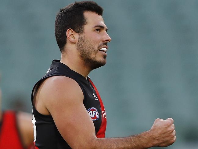 First-year player Alec Waterman booted four goals on Sunday, the biggest haul of his short career. (Photo by Dylan Burns/AFL Photos via Getty Images)