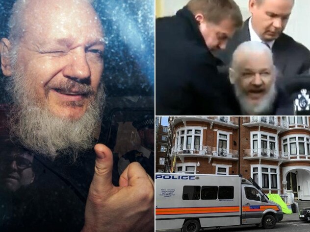 Julian Assange has been dramatically arrested in London.