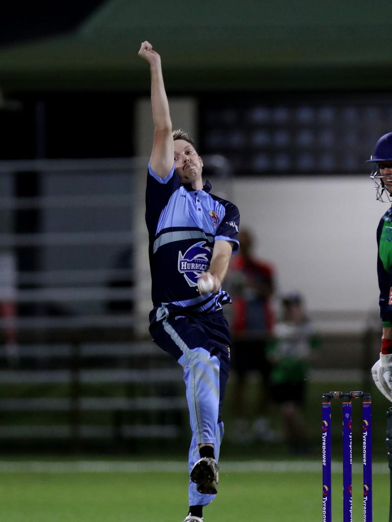 T20 Barrier Reef Big Bash: Designer First Homes Dare Devils v Halpin Hurricanes at Griffiths Park. Hurricanes' Blake Raper. Picture: Stewart McLean