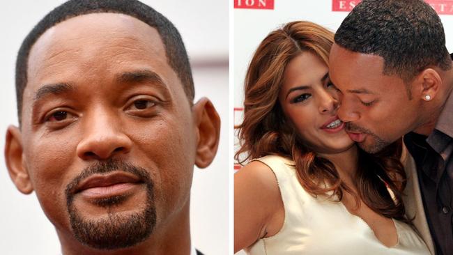 Will Smith and Eva Mendes.