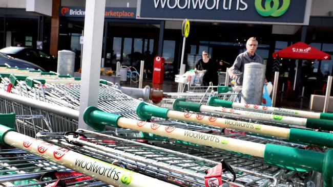 Woolworths has announced new restrictions across 18 products. Picture: NCA NewsWire