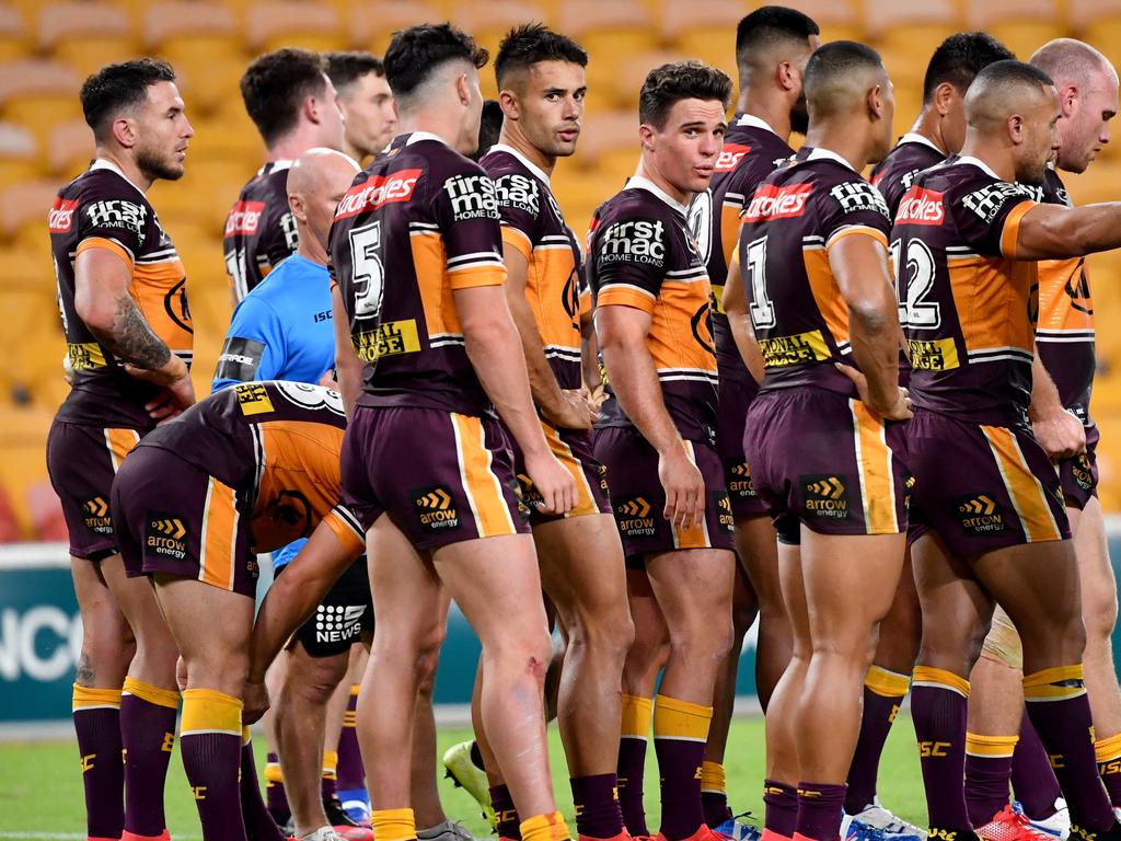 Thursday’s 59-0 loss was the Brisbane Broncos’ biggest defeat since their establishment in 1988.