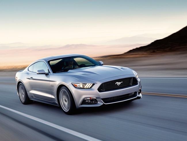 High demand ... The Ford Mustang 2015 at the Geneva Motor Show. Picture: Supplied