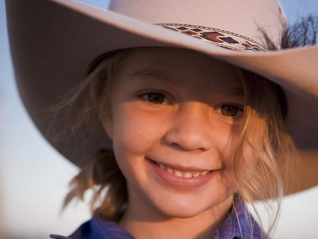 HI-RES ORIGINAL IMAGE FROM AKUBRA - Amy Everett - Who modelled as "Dolly" for Akubra hats. Amy suicided after being bullied at school