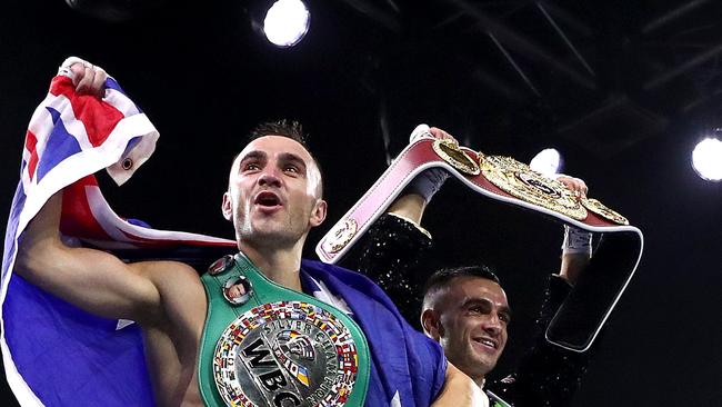 (L-R) Jason Moloney and Andrew Moloney of Australia. Picture: Getty Images