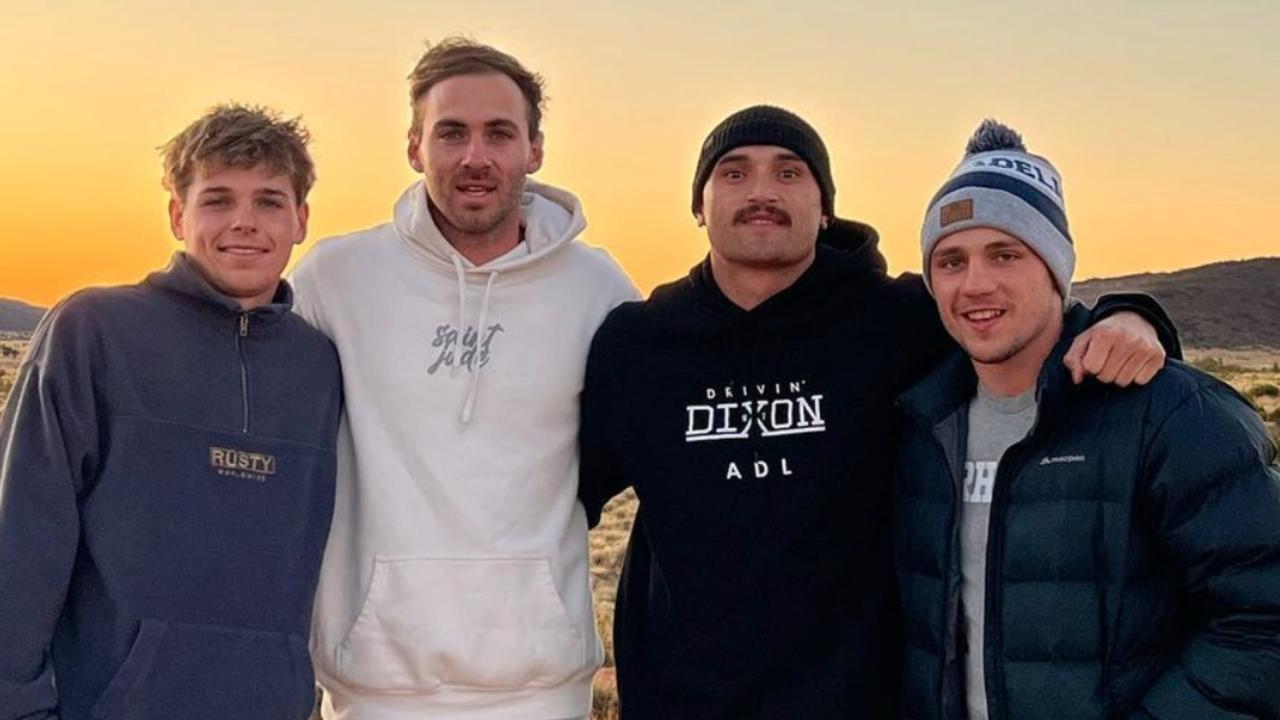 Finlayson went with teammates Hugh Jackson, Sam Powell-Pepper and Jed McEntee in the off-season.