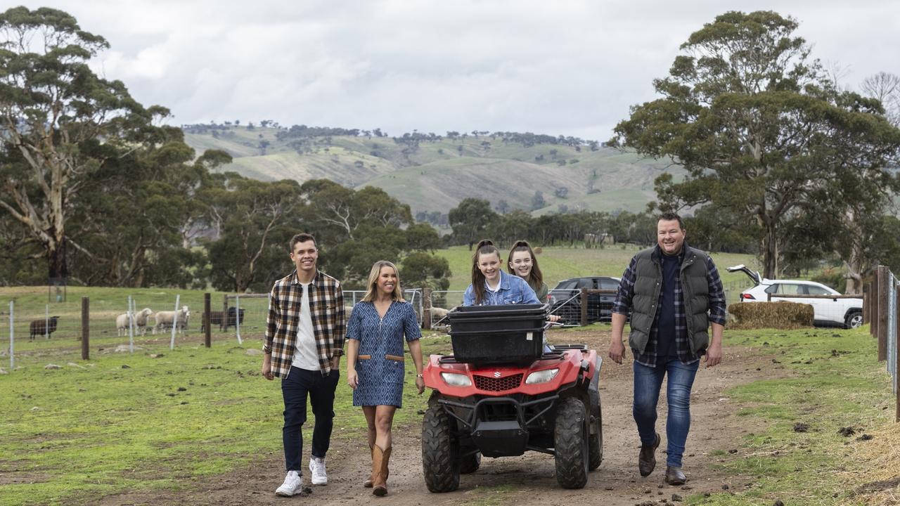 Costello Family Harry, Samantha, Matilda, Charli-Rose and Andrew Costello Picture: Supplied