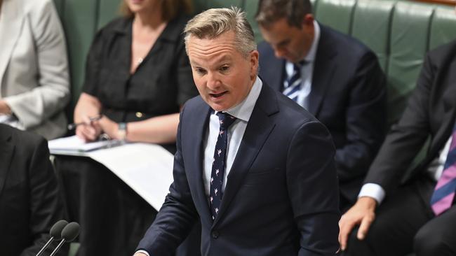 Energy Minister Chris Bowen. Picture: NCA NewsWire / Martin Ollman