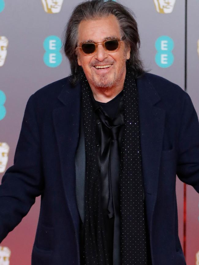 Their baby marked Pacino’s fourth time becoming a dad. Picture: Tolga Akmen/AFP