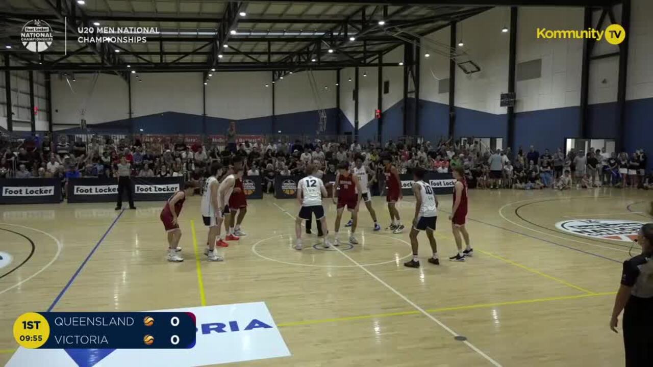 Replay: Queensland v Victoria (U20 Men SF) - 2025 Basketball Australia U20's & Ivor Burge National Championships Day 5