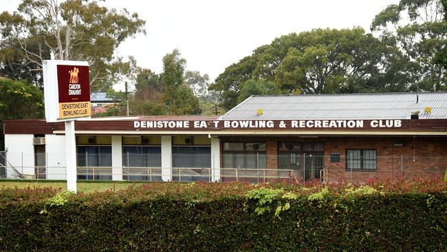 The former Denistone East Bowling Club. Picture: Troy Snook