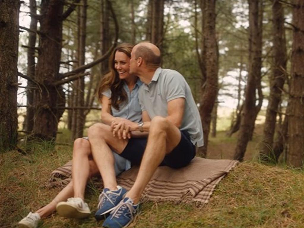 Kate spoke of her “relief” at finishing chemo in a sweet family video released last month. Picture: Will Warr/Prince and Princess of Wales/Instagram