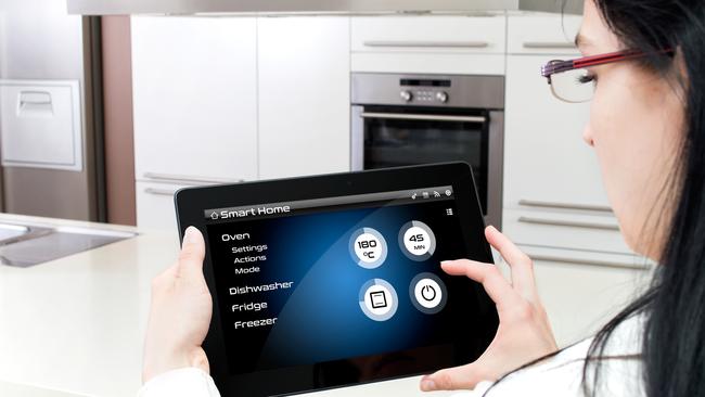 A growing number of homes are considered smart with tablet interfaces controlling multiple appliances and devices.