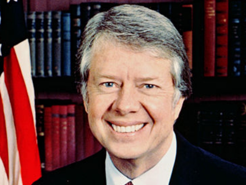 Former President of United States of America Jimmy Carter. Picture: Supplied