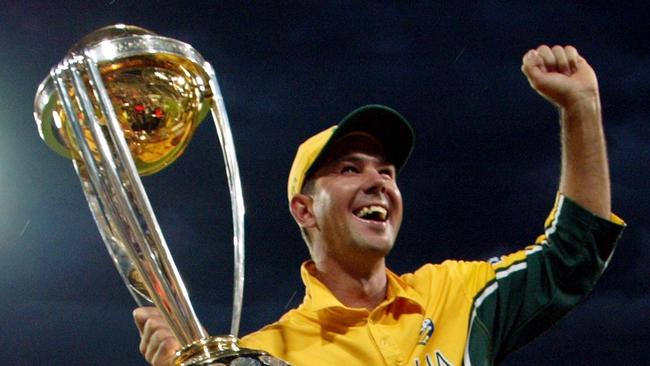 Things worked out for Australia and Ricky Ponting in 2003... Picture: AP