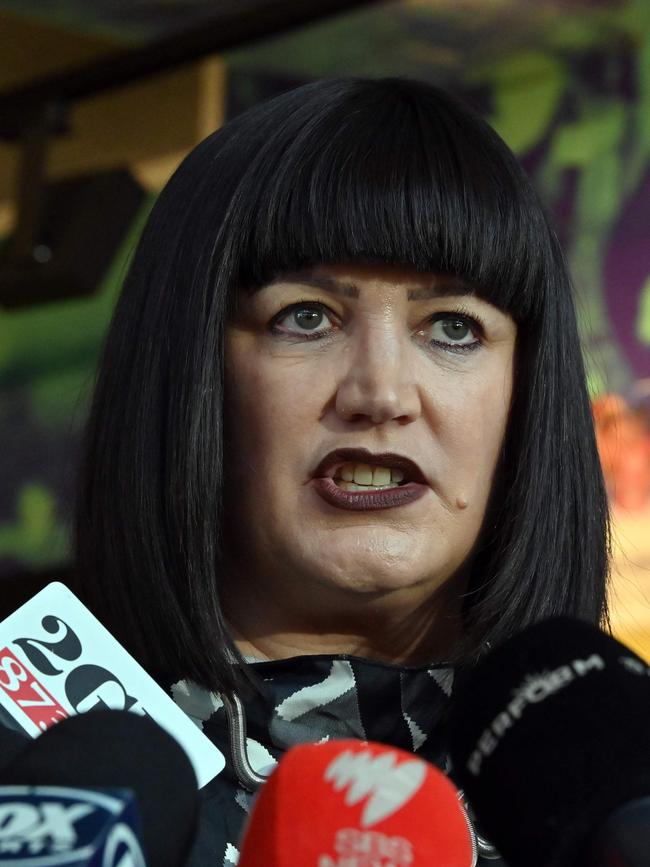 Rugby Australia chief Raelene Castle. Picture: AFP