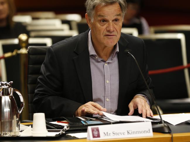 Inquiry at NSW State Parliament into the education of students with a disability or special needs in NSW schools. Pictured is Steve Kinmond the Community and Disability Services Commissioner and Deputy Ombudsman, NSW Ombudsman.