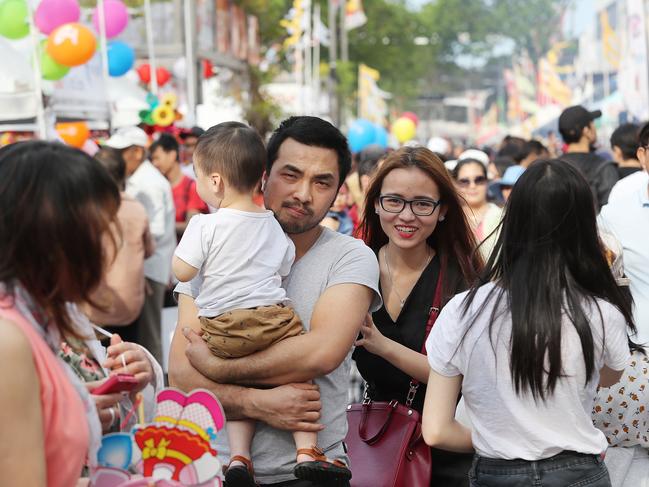 Crowd enjoying the day at the Moon Festival in 2017. Picture: Carmela Roche.