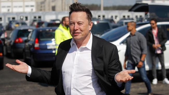 Tesla CEO Elon Musk has had a big influence on the market trends. Picture: AFP