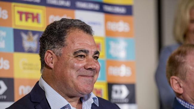 Mal Meninga wants to grow the Titans into a bigger powerhouse than the Broncos. Picture: Jerad Williams