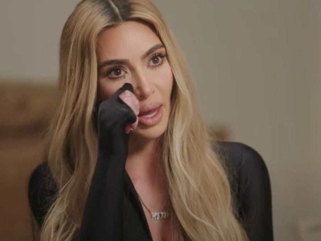 Kim gave an emotional interview about co-parenting with Kanye. Picture: YouTube/Angie Martinez