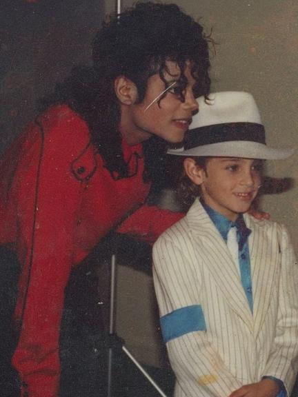 Wade Robson and Michael Jackson. Picture: Supplied