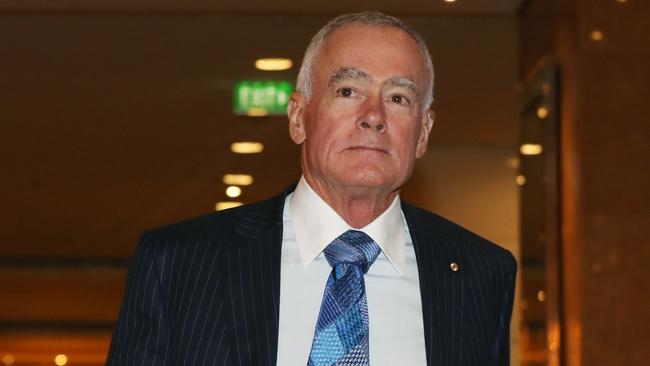 John Poynton, a prominent Perth businessman, says he was forced off Crown’s board by Ms Coonan and the Victorian regulator. Picture: David Crosling / AAP