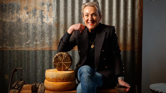 Kris Lloyd of Woodside Cheese Wrights. Picture Matt Turner.