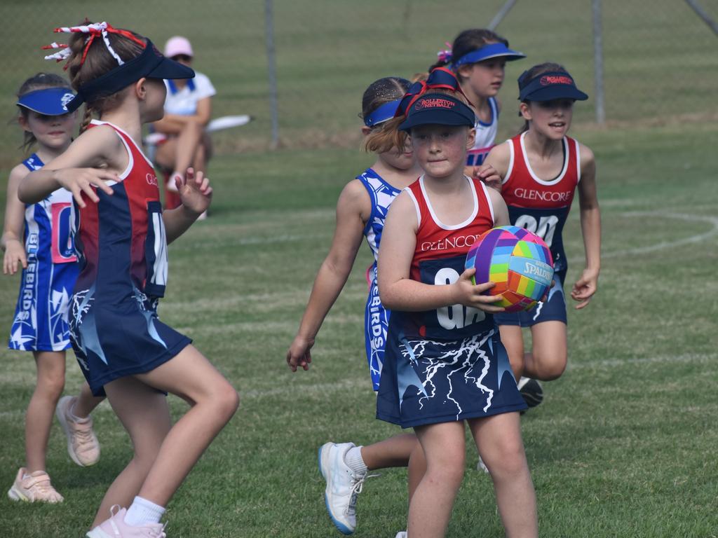 Rolleston Ringers' player Chelsea Emslie at the Sullivan's Carnival in Rockhampton.