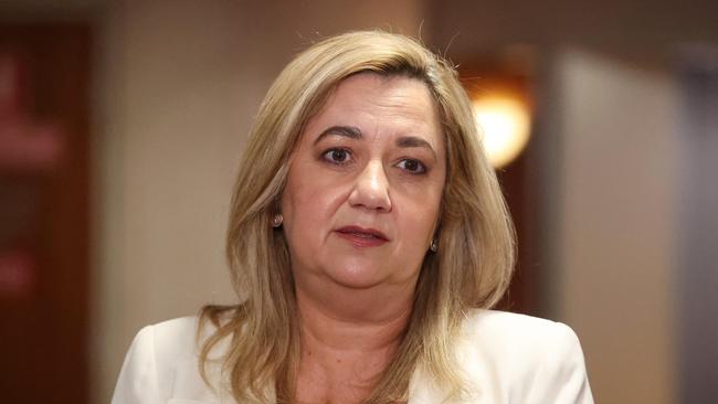Premier Annastacia Palaszczuk on Monday. Picture: Liam Kidston