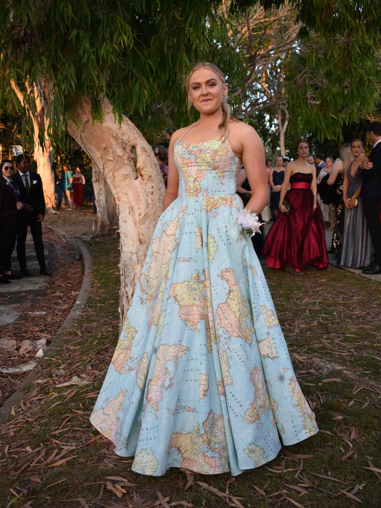 Cierra Lewer at Mirani State High School formal at Ocean International on September 8, 2023. Photo: Zoe Devenport