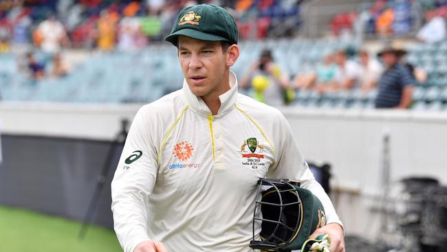 Australia's captain Tim Paine has a big job ahead of him. Picture: AFP