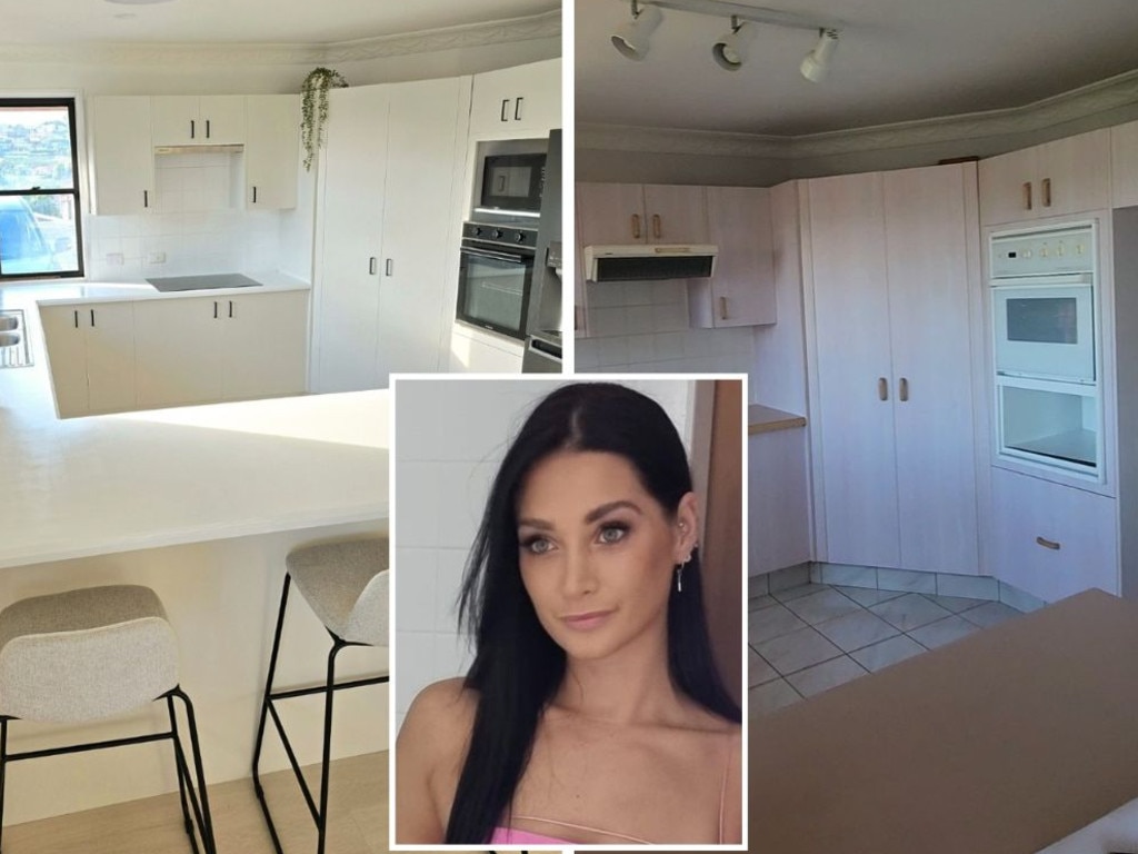 Aussie’s insane $800 kitchen makeover. Picture: Supplied