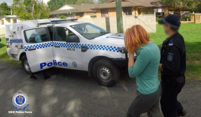 Police allege that a woman was co-ordinating drug supply through a criminal organisation. Picture: NSW Police