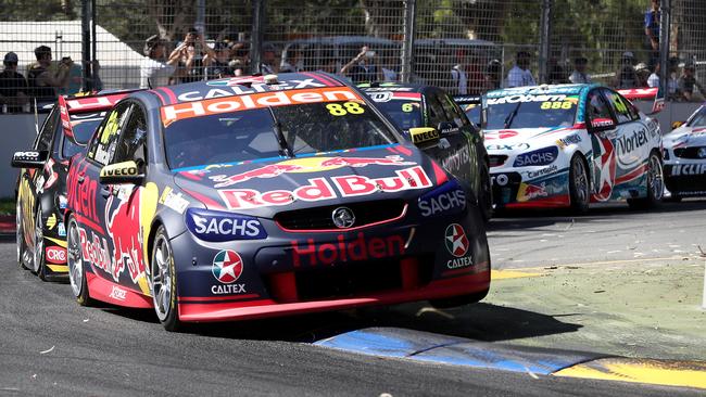 The streaks that ended at the 2017 Clipsal 500 Adelaide. Pic: Calum Robertson