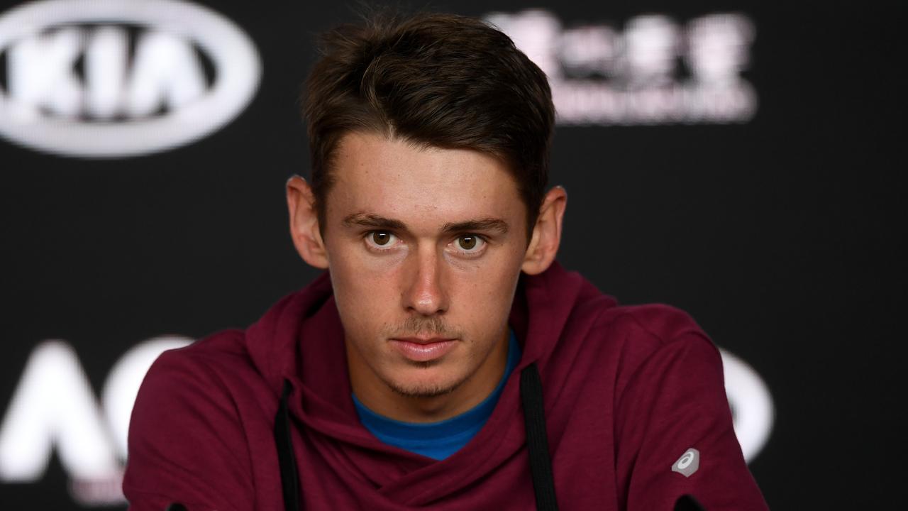 Alex de Minaur is ready for the 2019 Australian Open. 