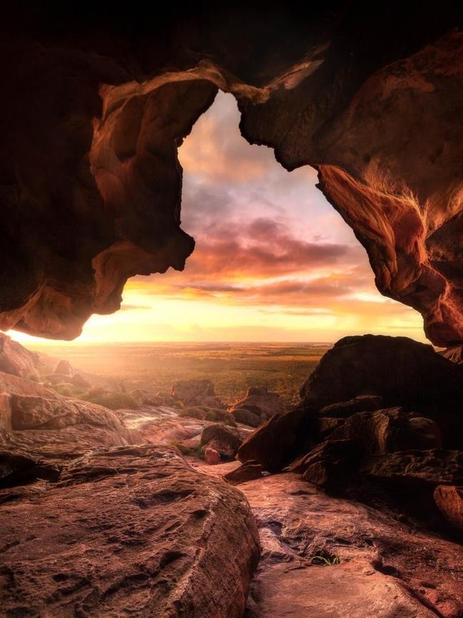 The summit of Hollow Mountain provides a good view of both sunsets and sunrises. Picture: Jarrod Andrews