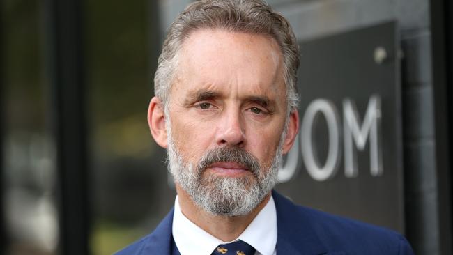 Jordan Peterson visited Sydney last year to promote his book and appear on ABC panel show Q&A. Picture: Damian Shaw
