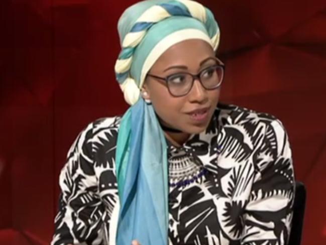 ABC identity Yassmin Abdel-Magied said Islam was the ‘most feminist religion’ on Q &amp; A. Picture: ABC