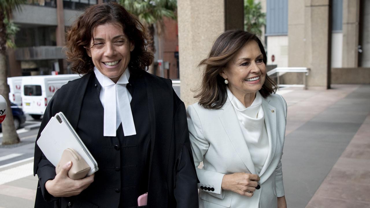 Lisa Wilkinson arrives at the Federal Court in Sydney. Picture: NCA NewsWire / Simon Bullard