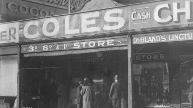 The first Coles store in Collingwood.