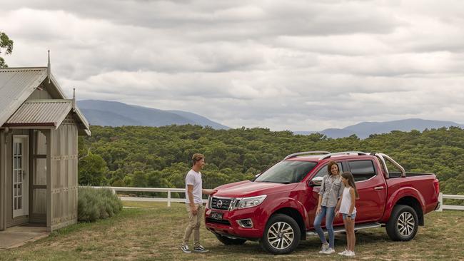 The Navara does the hard work during the week and family duties on weekend. Pic: Supplied.