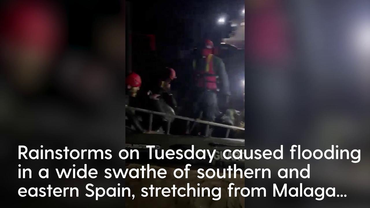 At least 72 people die in devastating flash floods in eastern Spain