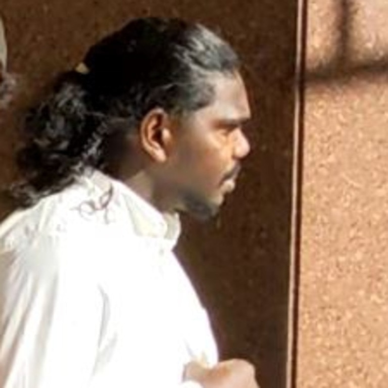 Wadeye man Ezekiel Narndu pleaded not guilty to reckless or negligent manslaughter for allegedly throwing a metal pole into a crowd on April 16, 2022.